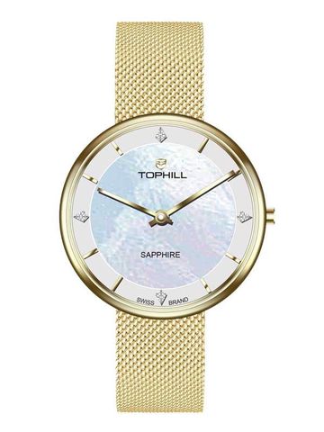 ĐỒNG HỒ TOPHILL TS029L.S2252 Nữ Máy quartz Kính sapphire Size 28mm 3ATM