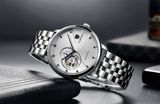 ĐỒNG HỒ TOPHILL TW060G.S1658 Nam Dây thép 316L Máy Automatic Kính Sapphire Size 42mm 5ATM