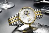 ĐỒNG HỒ TOPHILL TW060G.S6658 Nam dây thép 316L máy Automatic kính Sapphire Size 42mm 5ATM