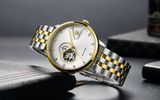 ĐỒNG HỒ TOPHILL TW060G.S6658 Nam dây thép 316L máy Automatic kính Sapphire Size 42mm 5ATM