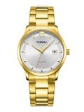 ĐỒNG HỒ TOPHILL TW076G.S2658 Nam dây Thép 316L máy Automatic kính Sapphire Size 41mm 5ATM