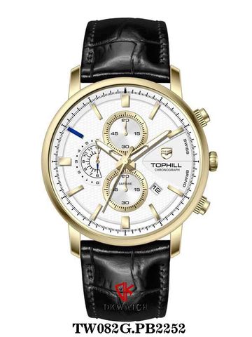 ĐỒNG HỒ TOPHILL TW082G.PB2252 Nam Máy Quartz(pin) Kính sapphire Size 41mm 5ATM