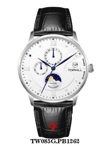 ĐỒNG HỒ TOPHILL TW085G.PB1262 Nam Máy Quartz(pin) Kính sapphire Size 40mm 5ATM