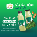 Sữa đậu phộng cải kale