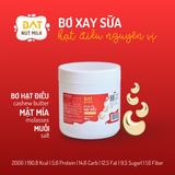 Bơ xay sữa hạt điều nguyên vị