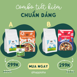 [Combo Chuẩn Dáng] Granola Ăn Kiêng Siêu Hạt - Yến Mạch Ăn Kiêng -  HAPPI OHA