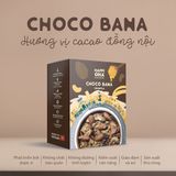 Ngũ Cốc Choco Bana - Hạt Trái Vị Cacao Chuối - Hộp 400g HAPPI OHA