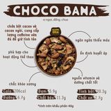 Ngũ Cốc Choco Bana - Hạt Trái Vị Cacao Chuối - Hộp 400g HAPPI OHA