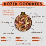 Ngũ Cốc Granola Dozen Goodness - 12 loại hạt trái - Hộp 400g HAPPI OHA