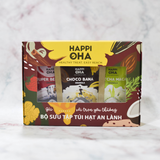 Hộp quà granola 8 vị HAPPI OHA - bộ sưu tập túi hạt an lành (40g/vị)