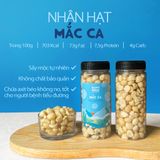 Hạt Mắc Ca Úc HAPPI OHA Đã Tách Vỏ Hữu Cơ Healthy Food