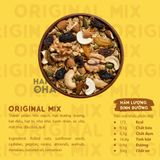 Ngũ Cốc Ăn Sáng/Ăn Kiêng Không Đường Tinh Luyện Vị Nguyên Bản - Granola Original Mix HAPPI OHA