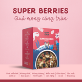 Ngũ Cốc Granola Super Berries - 8 loại hạt trái - Hộp 400g HAPPI OHA