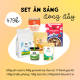 SET ĂN SÁNG ĐONG ĐẦY - HAPPI OHA - Bữa Sáng Lành Mạnh, Dinh Dưỡng