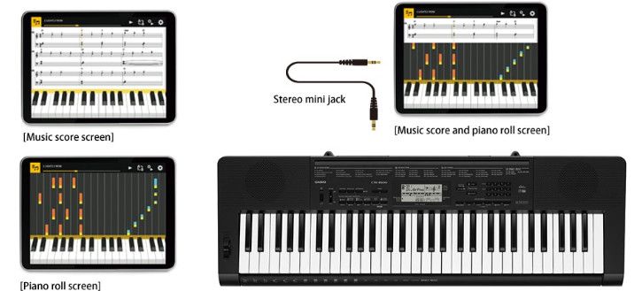 Đàn Organ Casio CTK-3500 kèm giá nhạc