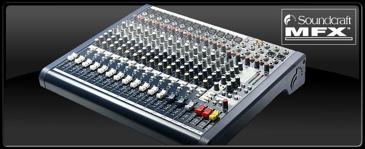 BÀN MIXER SOUNDCRAFT MFX12/2