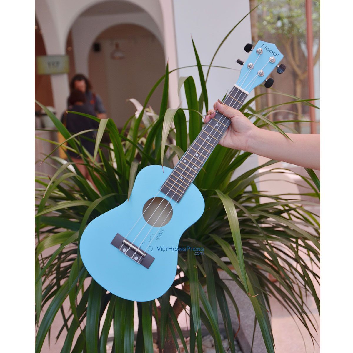 Đàn Ukulele Concert Gỗ - Blue