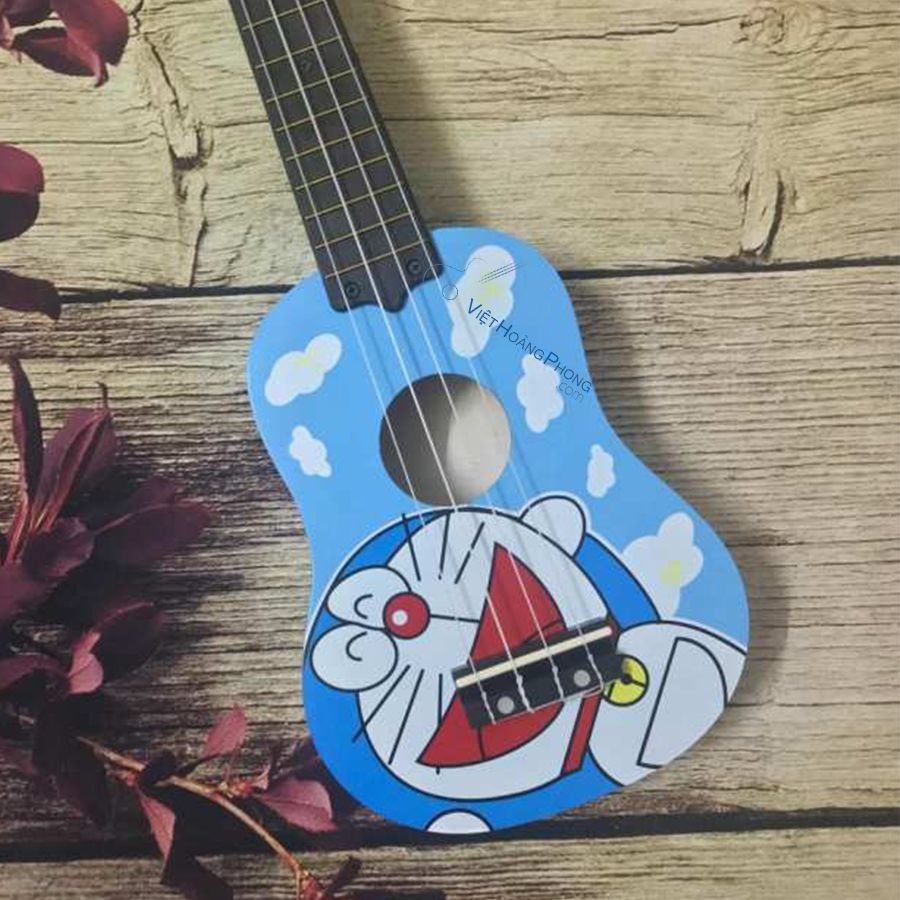 Đàn Ukulele Soprano Gỗ - Đôrêmon