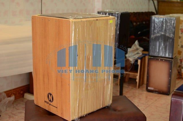 Trống Cajon NISSI gỗ thông
