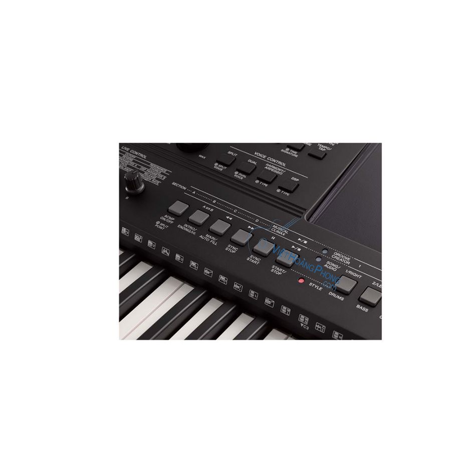 Đàn Organ Yamaha PSR-EW410 Kèm Giá nhạc + Chân + Bao đàn