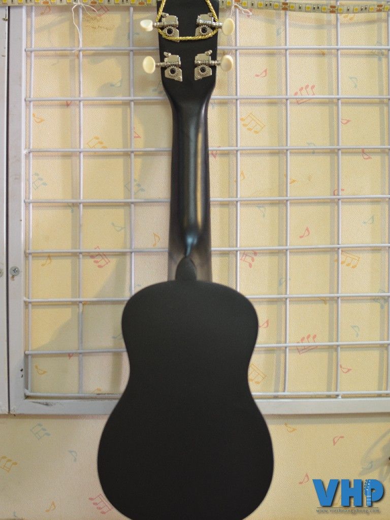 Đàn Ukulele Soprano Gỗ - Black
