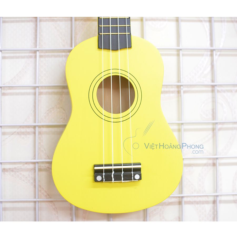 Đàn Ukulele Soprano Gỗ - Yellow