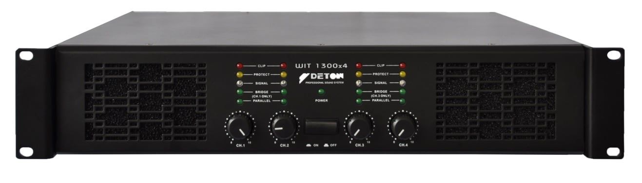 AMPLIFIER DETON WIT 1300W X 4