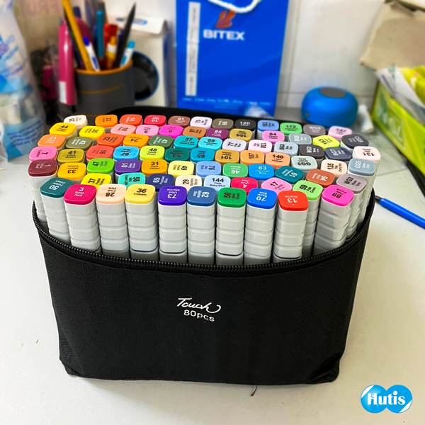 Bút vẽ marker cao cấp TouchLiit 7 [Tặng kèm sổ vẽ và bút vẽ line]