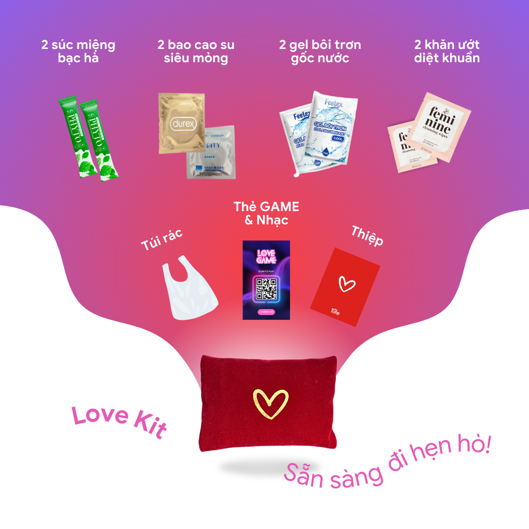AnaWorkout Love Kit - Ví Tình Yêu