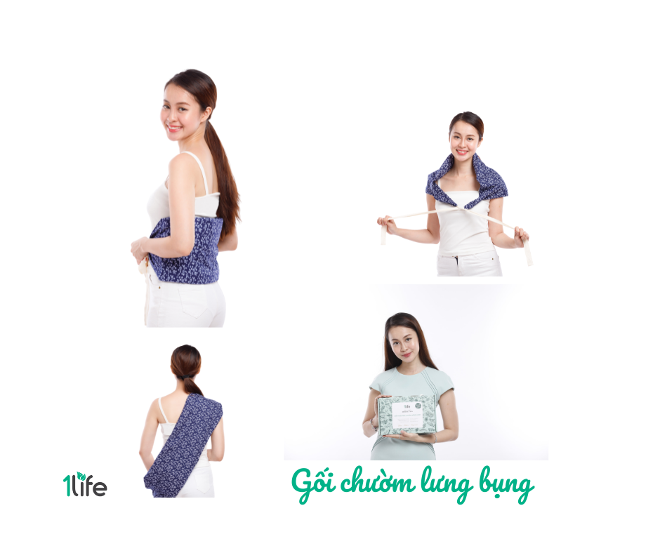 AnaWorkout Gối chườm thảo mộc