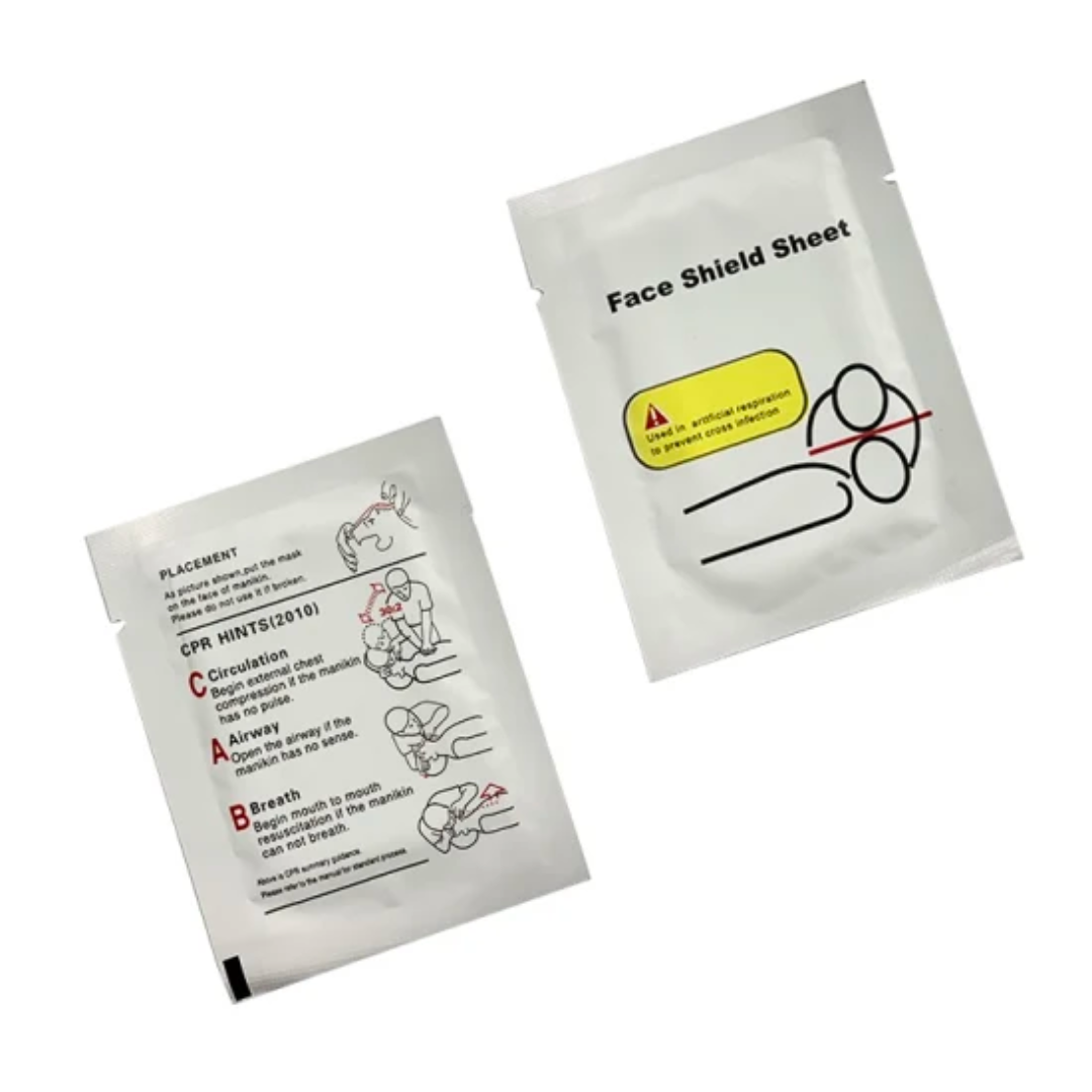 Mặt nạ CPR dùng 1 lần, mặt nạ hô hấp nhân tạo dùng 1 lần tránh lây bệnh, mặt nạ hồi sức di động khẩn cấp