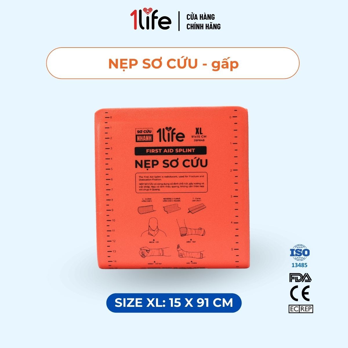 COMBO 3 NẸP SƠ CỨU + 3 BĂNG THUN