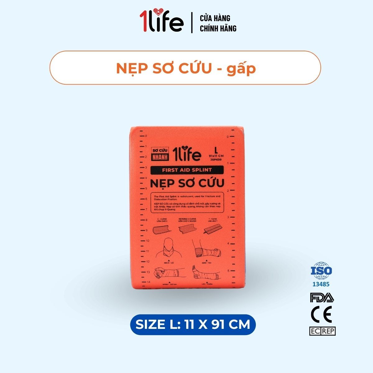 COMBO 3 NẸP SƠ CỨU + 3 BĂNG THUN