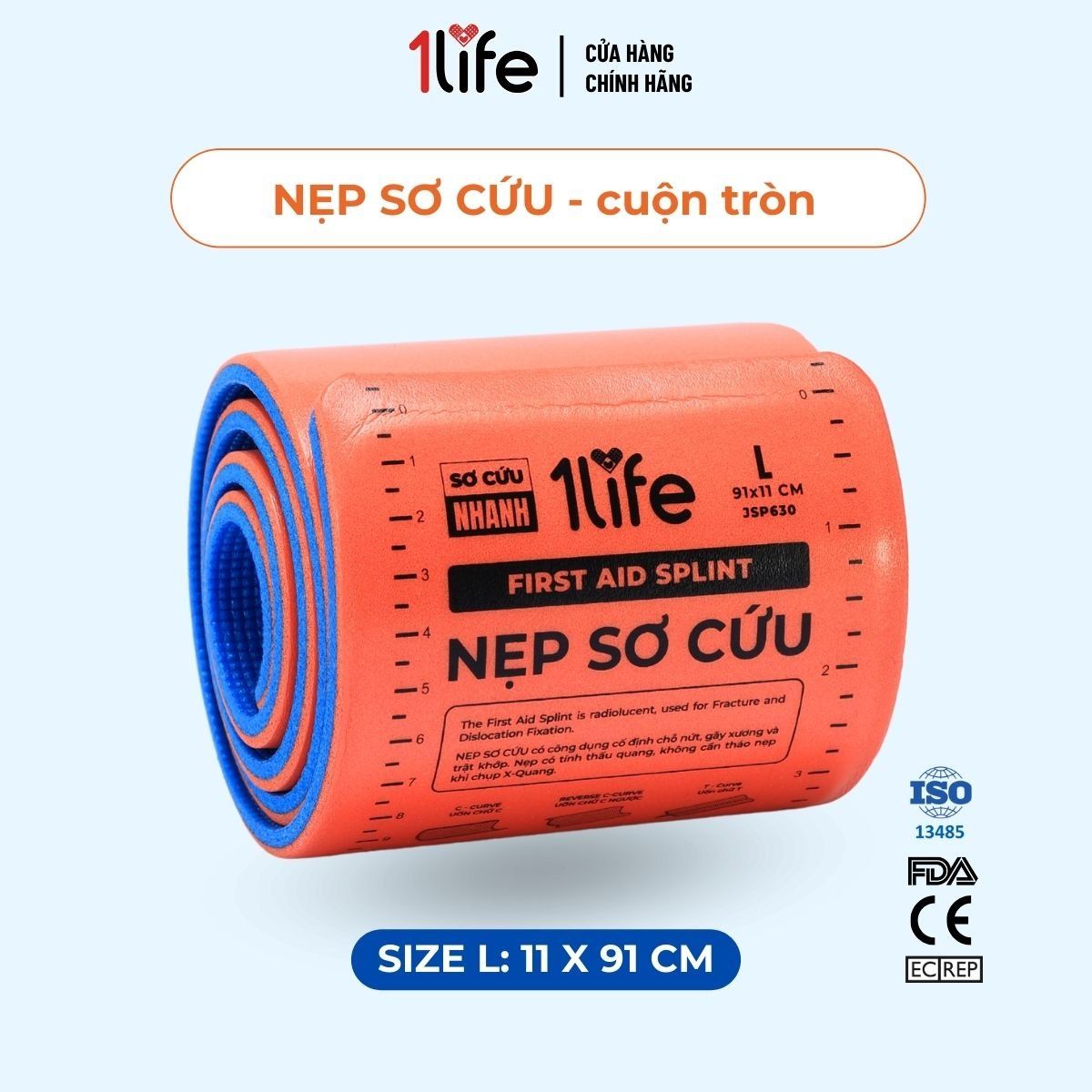 NẸP SƠ CỨU THẤU QUANG - RADIOLUCENT SPLINT - NẸP CAM, NẸP SAM