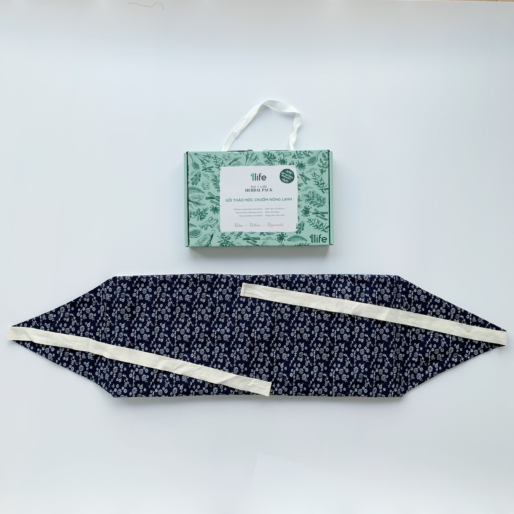 Gối thảo mộc chườm LƯNG / BỤNG