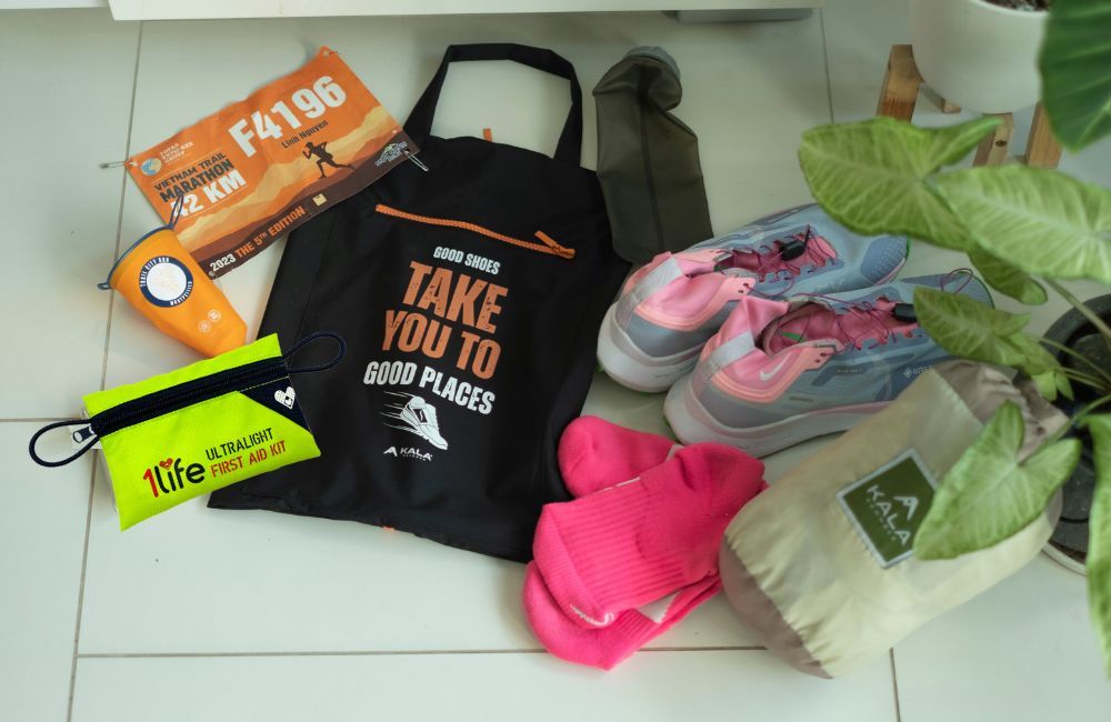 Combo Túi Sơ Cứu Trail Runner & Túi Đựng Giày Kala