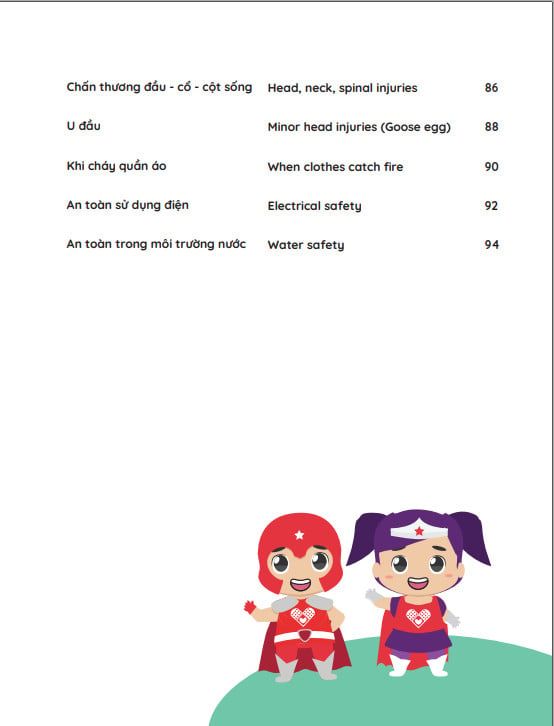 Sách Kỹ Năng Sơ Cứu - First Aid (Việt - Anh)