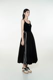 Đầm giấy than - Đen - D0628