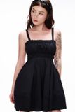 Đầm 2 dây hở lưng - Đen - D0652
