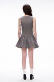 Đầm sát nách nhún tùng - D0655