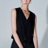  Áo gilet vải mềm - T0852 