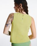 Áo kiểu cut-out - Vàng - T0928