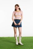 Áo kiểu cột nơ chạy smocked - Hồng - T0936