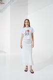 Áo croptop in chữ - Trắng - T0951