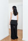 Quần ống suông túi đắp - Đen - Q0361