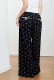 Quần ống suông túi đắp - Đen - Q0361