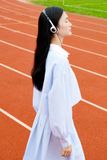 Áo thước kẻ - Xanh biển - T0964