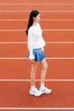Chân váy Jeans dập ly - Xanh Dương Đậm - S0226