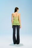 Quần Jean ống loe cạp lỡ - Xám wash - Q0369