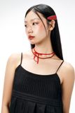 Áo dây kiểu bí - Đen - T0985